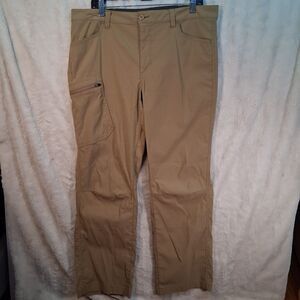 Eddie Bauer Cargo Pants Mens 36x30 Tan Inseam 29